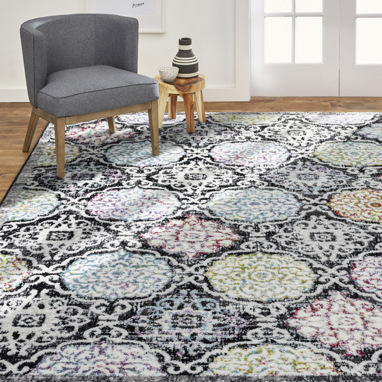 Brees Damask Indoor Rug