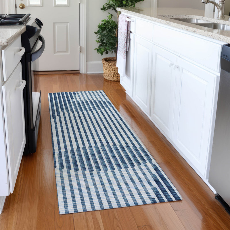 Tapis Corum AMF1001 lavable à la machine de qualité supérieure, Tapis de couloir 2 pi 3 po x 7 pi 6 po