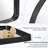  Arch Metal Wall Mirror