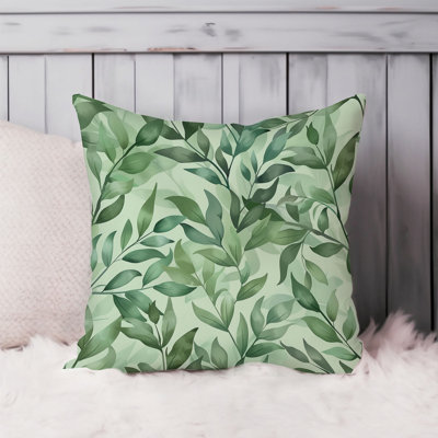 Botanical Green Plant Leaves II Cottage
