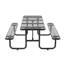 Tables de pique-nique rectangulaires 96 "noires-1187366659-1187366782