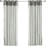Colorblock Blackout Curtain