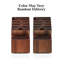 Porte-couteaux en bois d'acacia Home