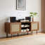 Armoire tourne-disque avec rangement pour vinyle