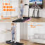 Tapis de course sous le comptoir avec inclinaison, tapis de marche, tapis roulant portable 2 en 1 avec poignée, affichage à DEL et télécommande-128626670