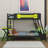 Twin Size Bunk Bed With 2 Built-In Desks, Wood Bunk Frame With USB Desktop Ports & Pegboard Organizer For Teens Adults-865494980-865494985