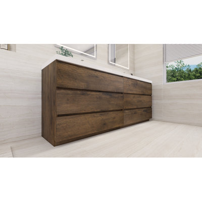 Ensemble de meuble-lavabo double 84 po Ferrari