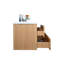 Ensemble de meuble-lavabo double mural 83 po Bobijo-585593486