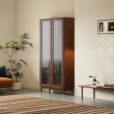 All Solid Wood Simple Style Bookcase