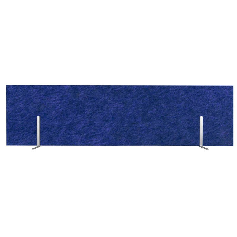 Panneaux d'intimité de bureau SoundSorb, H 12 po x l 24 po x P 2 po, Bleu