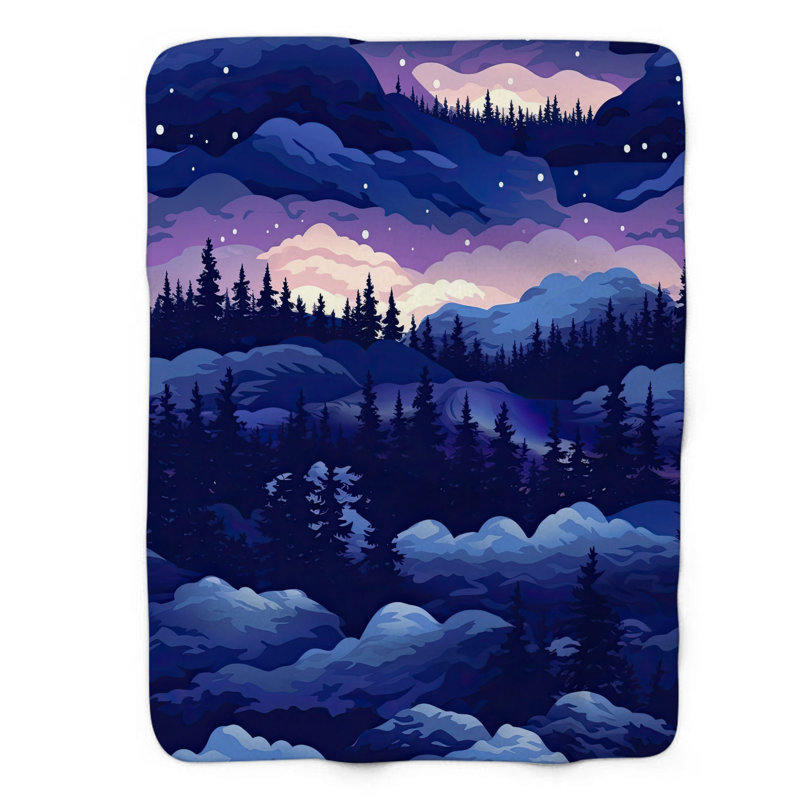 Throw Blanket, 60" W x 80" L