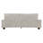 88.58" Modern Chenille Upholstered Sofa With Solid Wood Legs For Living Room.Beige-1706622607