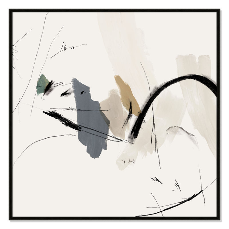 «Heavenly Print», impression «Heavenly II» par Casa Fine Arts, Espresso, H 37,5 po x l 37,5 po