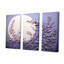 Lavande Luminescence Moon Stilness - Ensemble de décoration murale lune-107759701-107759704