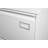 3-Drawer Lateral Filing Cabinet with Lock, White Metal Office Storage Cabinet for Legal/Letter/A4 Size Documents, Home or Business Use