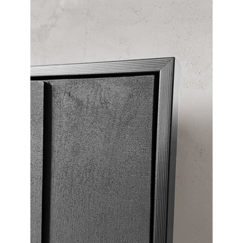 Single Picture Frame Print on Foam Material + Canvas, 62.5cm H x 92.5cm W 
