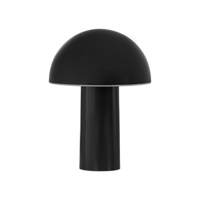 Celia 10" Mushroom Portable LED Table Lamp, 3-Way Dimming and Rechargeable