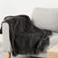  Darcy Tassel Blanket/Throw For Sofa Chair Bed Charcoal-1572176923-1572176927