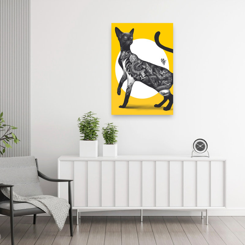 Art contemporain japonais, 36" H x 24" W