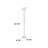 Gerard 71'' LED Torchiere Floor Lamp-21726628