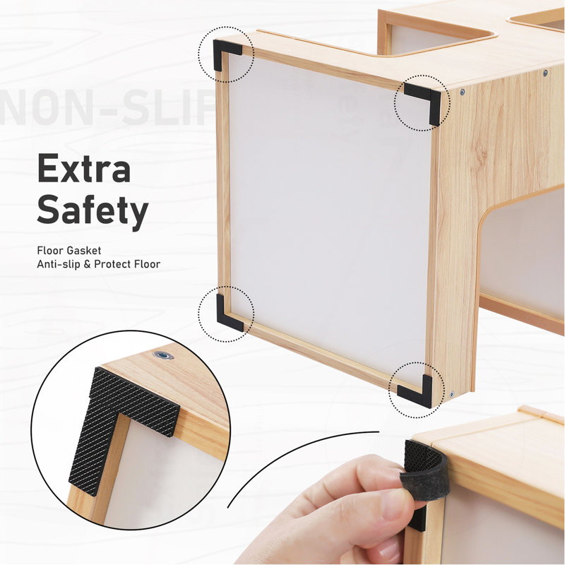 Mobilier d'intérieur multi-niveaux pour chat moderne, Beige