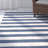 Erol Hand Tufted Wool Striped Rug-1311961303