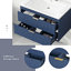 Meuble-lavabo simple 30 po avec plateau en résine Liliya-1134000200