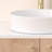 Modern Ceramic Circular/Round Vessel Bathroom Sink