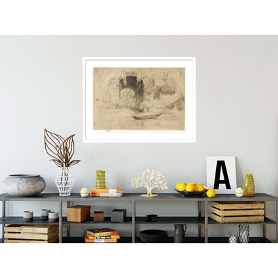 San Biagio by James McNeill Whistler -Framed Giclee Print