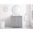 36'' Single Bathroom Vanity with Marble Top-2129906039