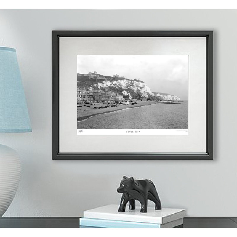 Dover, 1897 - Single Picture Frame Print, 40cm H x 50cm W x 2.3cm D