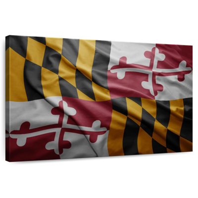 Borges Wavy Maryland Flag