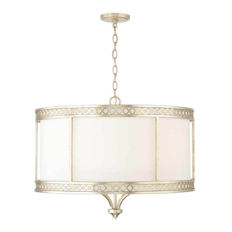 Luminaire suspendu cylindrique à 4 lumières Armira