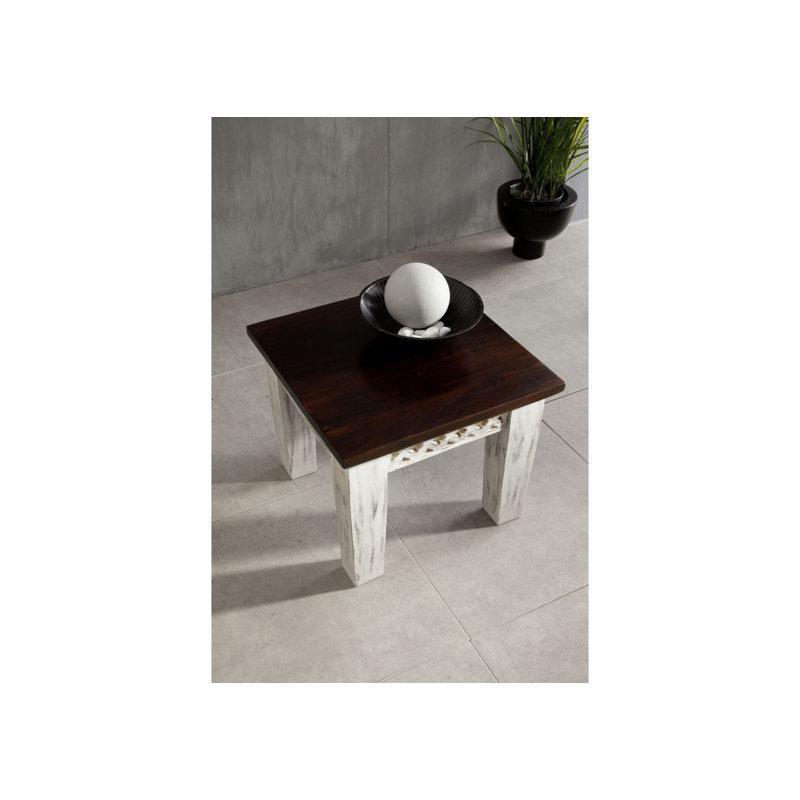 Castle-Antik Solid Wood End Table