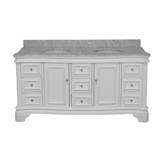 Andover Mills™ Minnetrista 72'' Double Bathroom Vanity with Marble Top ...