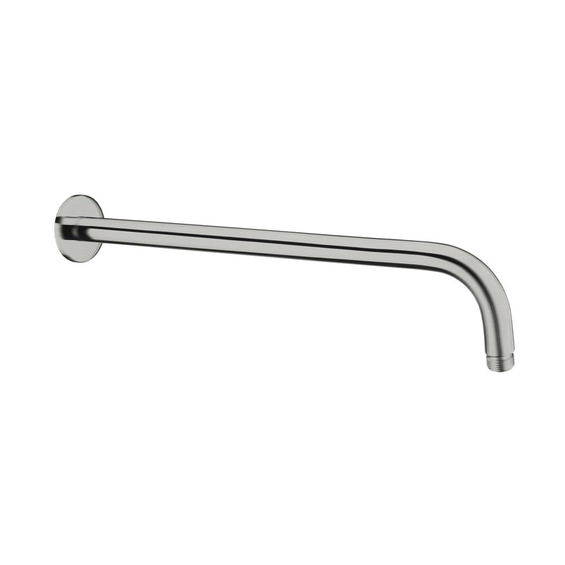 Bras de douche rond 16 po Valentine, Nickel brossé