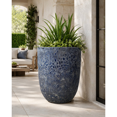 28 in. Tall Vestro - Blue Lava