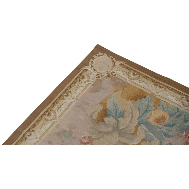 Wool Floral Area Rug