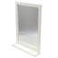  Miroir de coiffeuse avec tablette, blanc