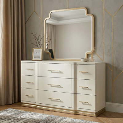 Commode au design rétro élégant