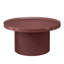 Table basse ronde moderne l 32 po avec finition émaillée Minerva-1038382506