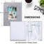 Small Photo Album 4x6 Photos, 2 Pack
