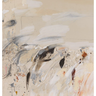 «Deconstructed Box Attempt I», peinture sur toile à cadre flottant
