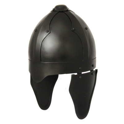 Casque de blindage en acier médiéval à capuchon de infantry replica Galan