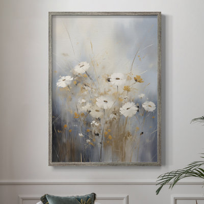 Reproduction encadrée FLORAL Series CCCCX - bois massif
