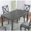 Table de salle à manger rectangulaire en bois, table de cuisine pour petits espaces, table pour 4 personnes, grise

TABLE SEULEMENT-134895414