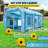 Inflatable Spray Booth Car Paint Booth Tent with 2 Blowers