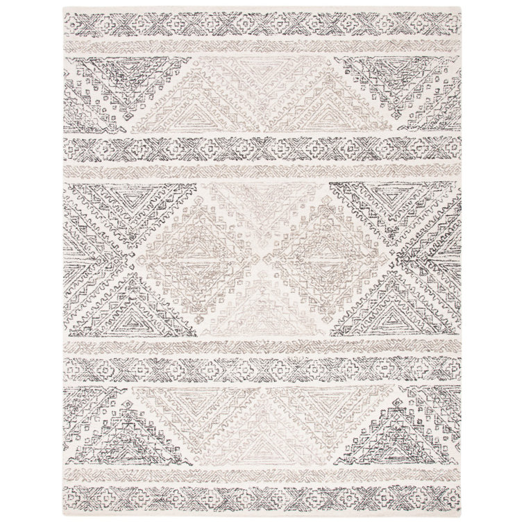 Alienna Hand Tufted Wool And Cotton Southwestern Rug