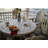 POLYWOOD Vineyard Curveback Adirondack 5-Piece Nautical Trestle Dining Set-29563455