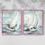 NAUTICAL Series L-Premium, reproduction encadrée prête à accrocher - aucun clou requis - aucun clou requis-1849838286-1849838290